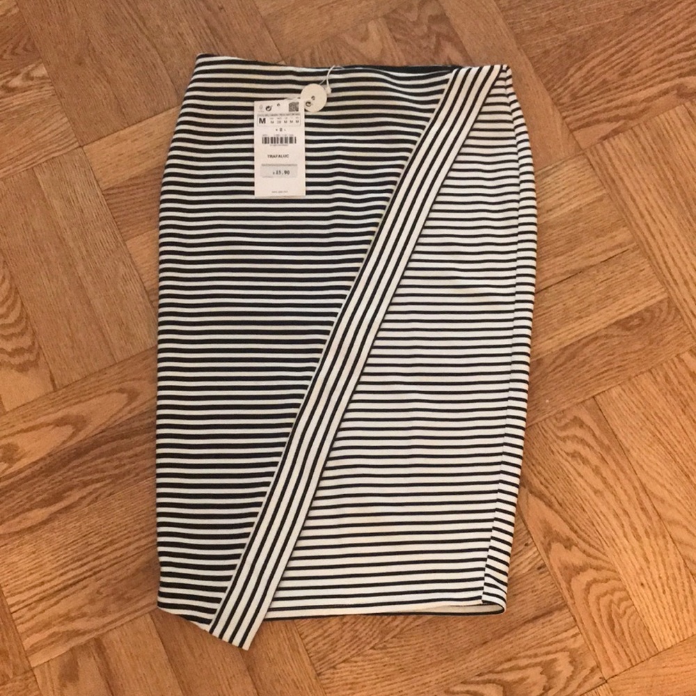 Zara high wasted body con skirt